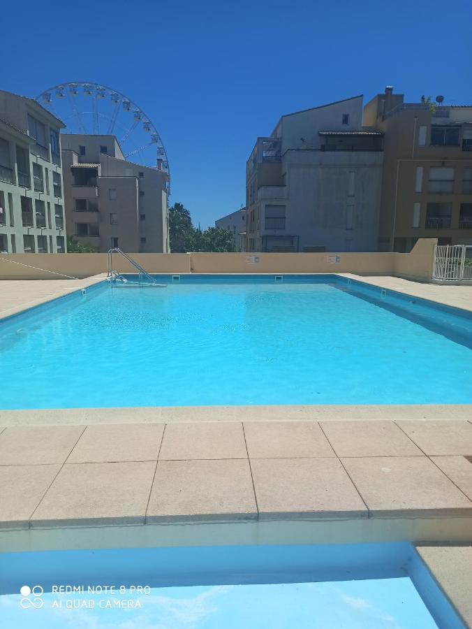 Port Studio Piscine, Parking, Prive,Navette Aeroport 阿格德 外观 照片