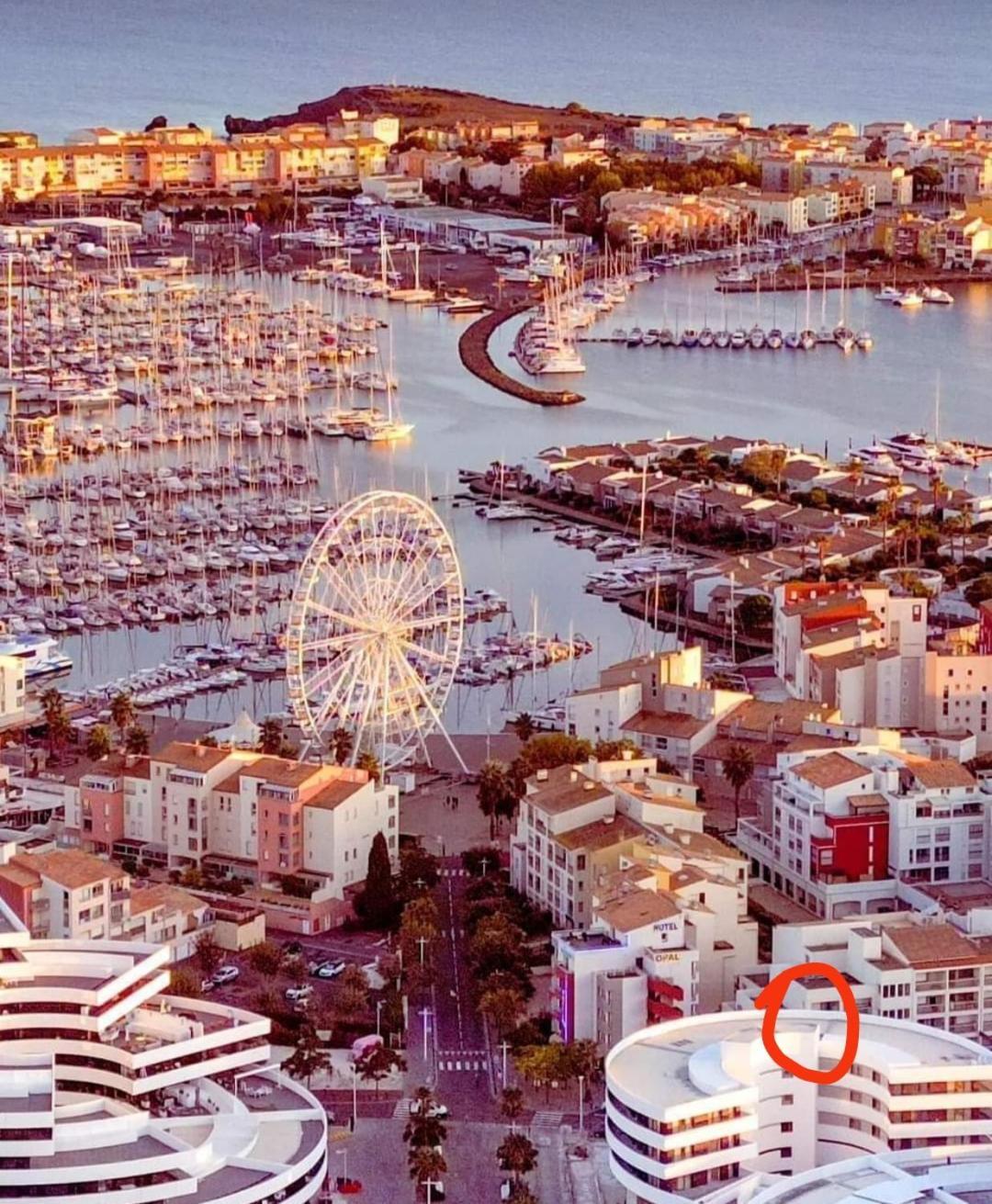 Port Studio Piscine, Parking, Prive,Navette Aeroport 阿格德 外观 照片